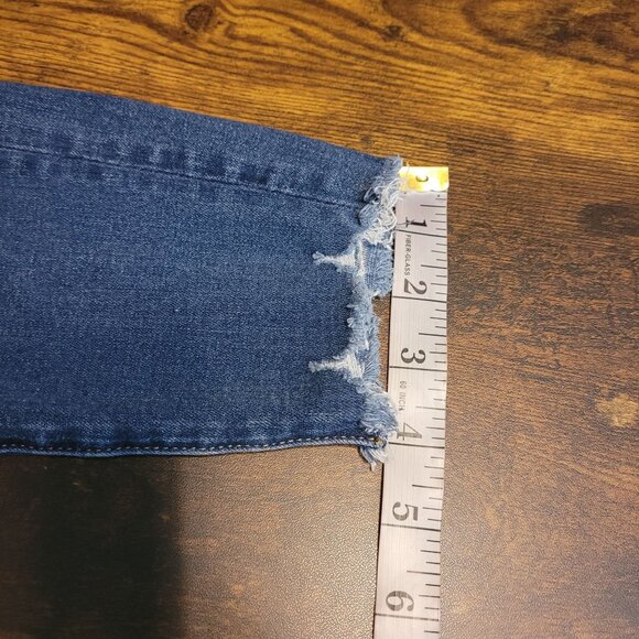 American Eagle Jeans 6 R Dream Jean Hi Rise Curvy Tummy Control Ripped Stretch - Picture 12 of 12